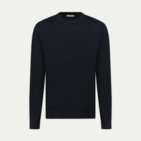 Jersey Knit Crew in Black