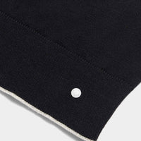 Jersey Knit Crew in Black