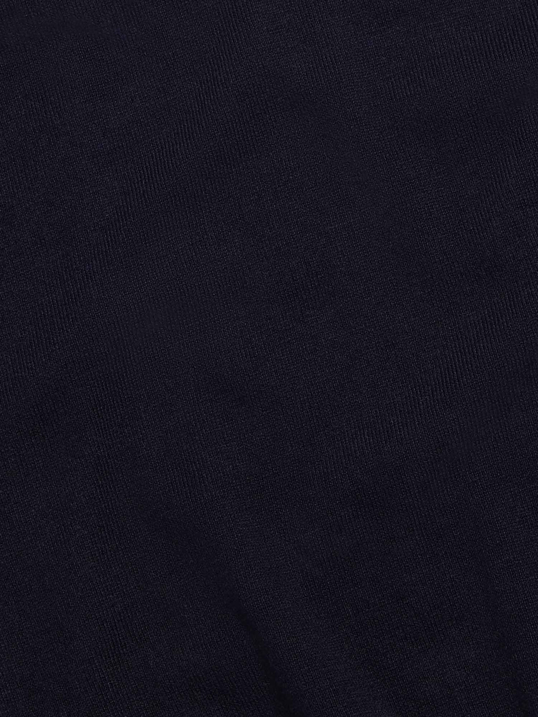 Peckham Rye Mens Knitted Crew in Dark Sapphire Navy