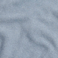 Peckham Rye Mens Knitted Milano Zip Hoodie in Blue Blizzard