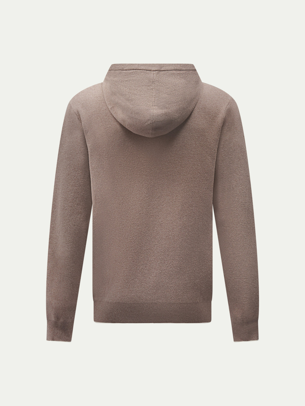 Milano Knit Zip Hoodie in Iron