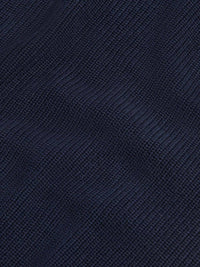 Hanover Knitted Quarter Zip in Dark Sapphire Navy