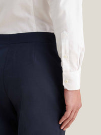Fitzrovia Fine Twill Shirt in Bright White