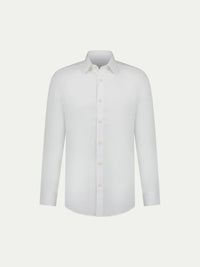 Fitzrovia Fine Twill Shirt in Bright White