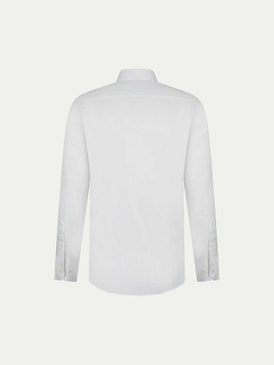 Peckham Rye Mens Fine Twill Shirt in Bright White
