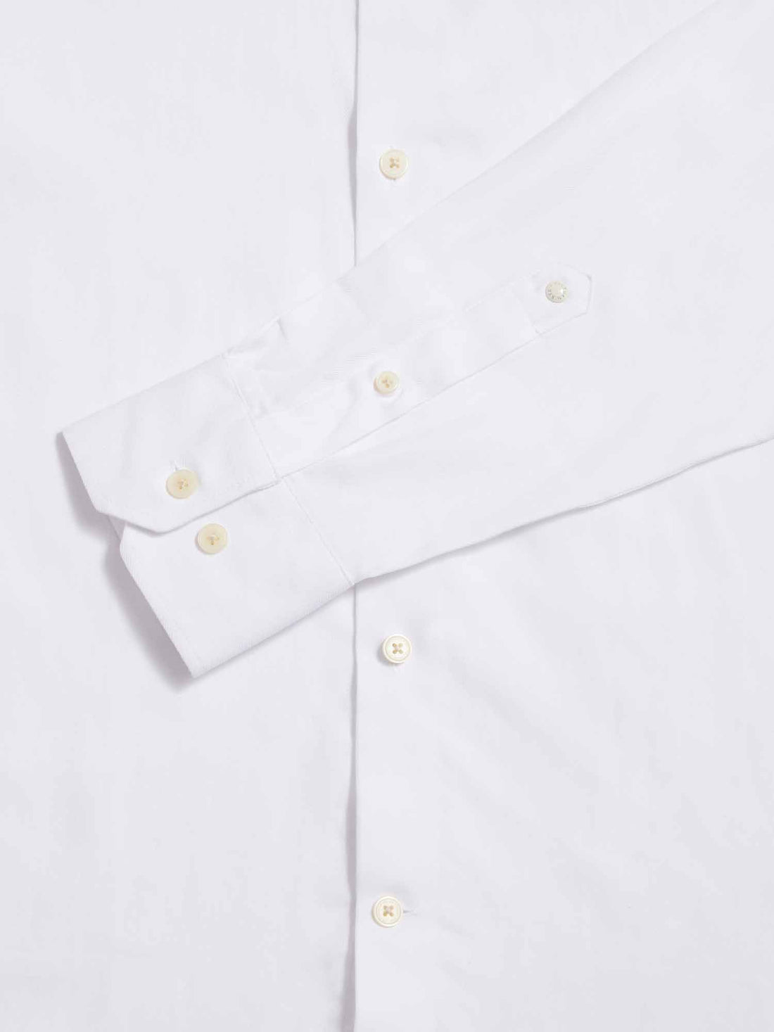 Peckham Rye Mens Fine Twill Shirt in Bright White