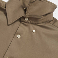 Jersey Hidden-Button Shirt in Sea Turtle