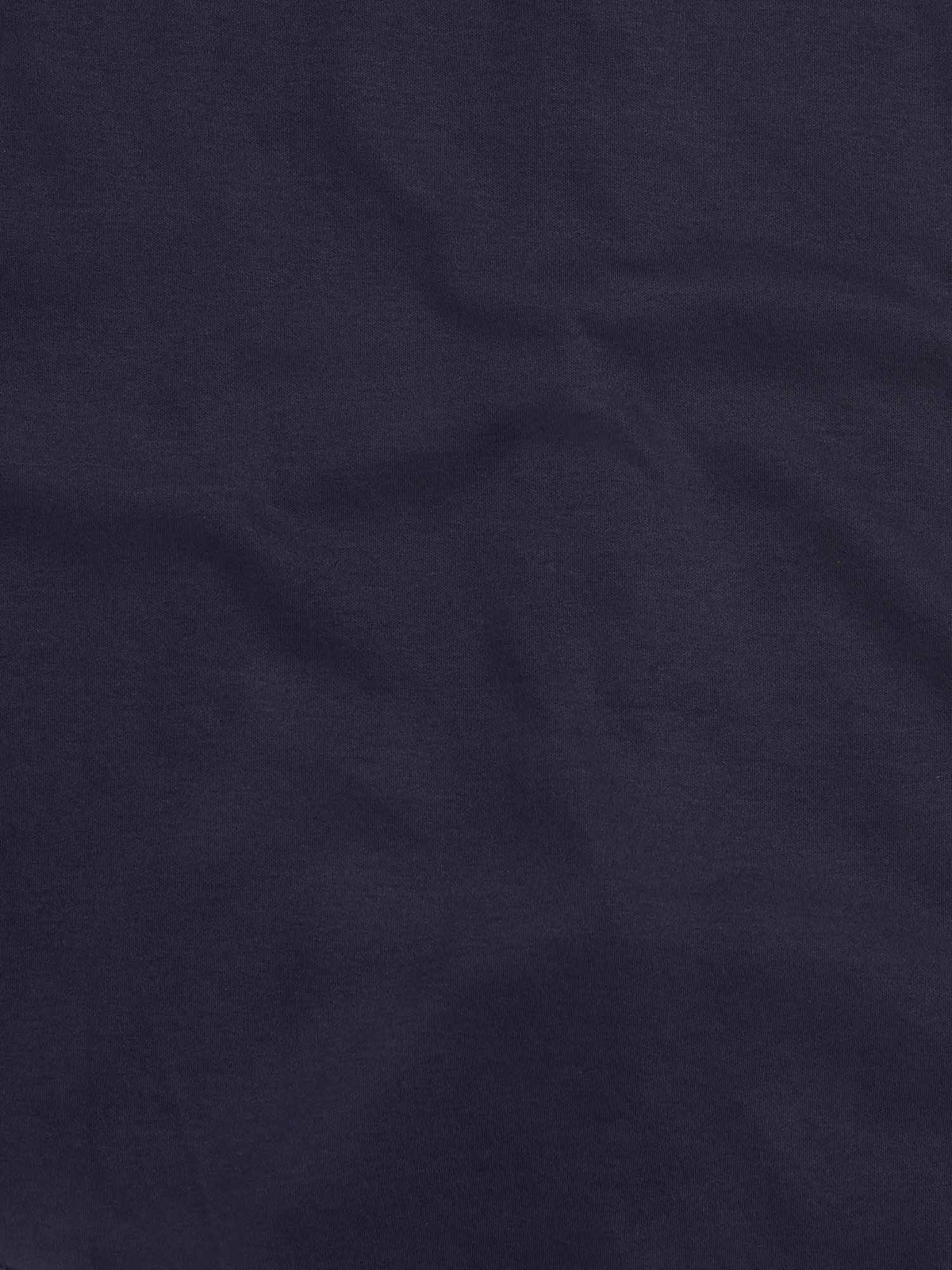 Portman Jersey Shirt in Dark Sapphire Navy