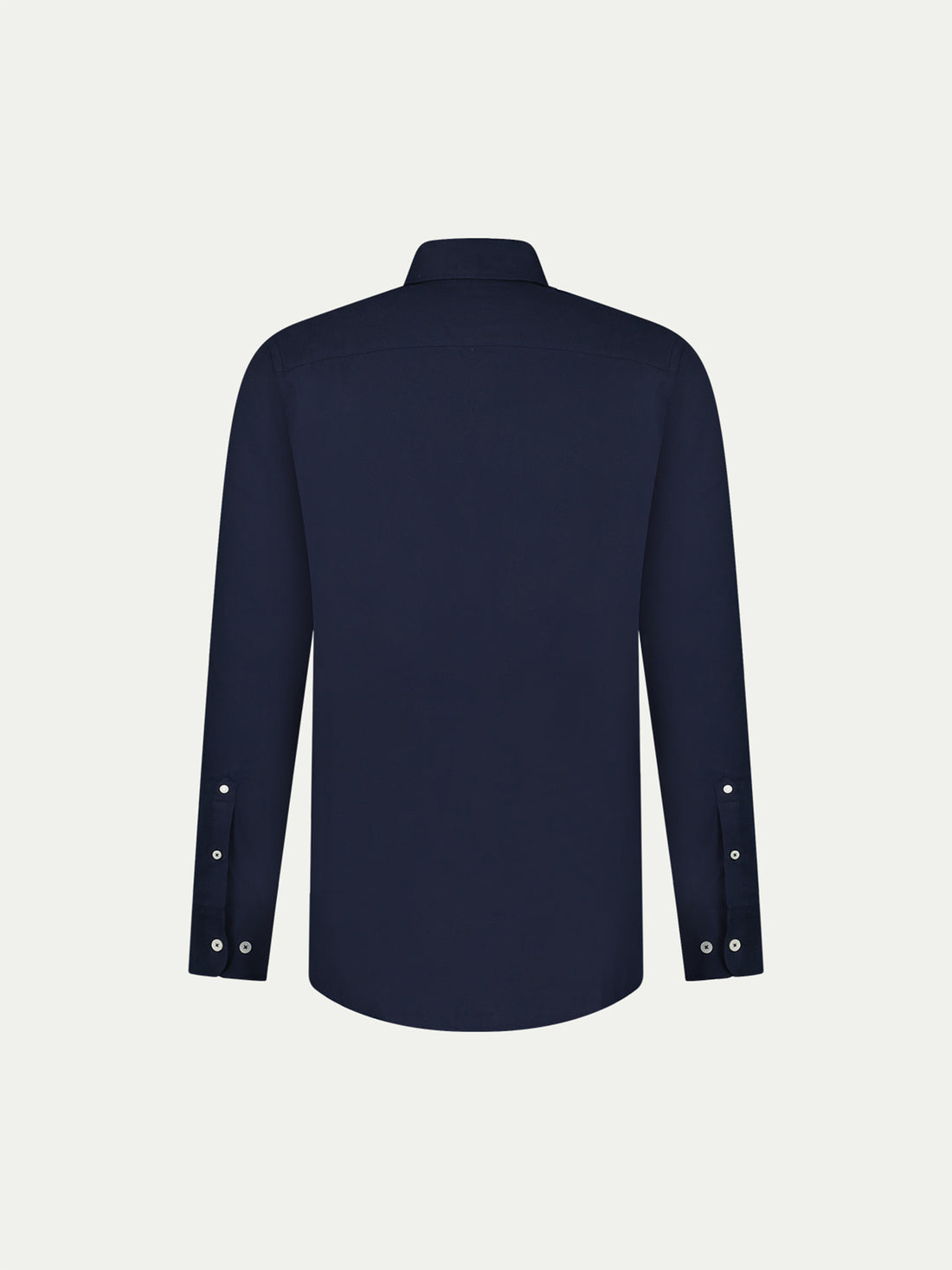 Peckham Rye Mens Flannel Herringbone Shirt in Dark Sapphire Navy