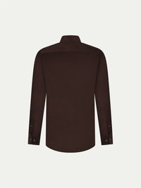 Micro Cord Button-Down Shirt in Java