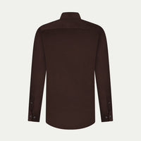 Micro Cord Button-Down Shirt in Java