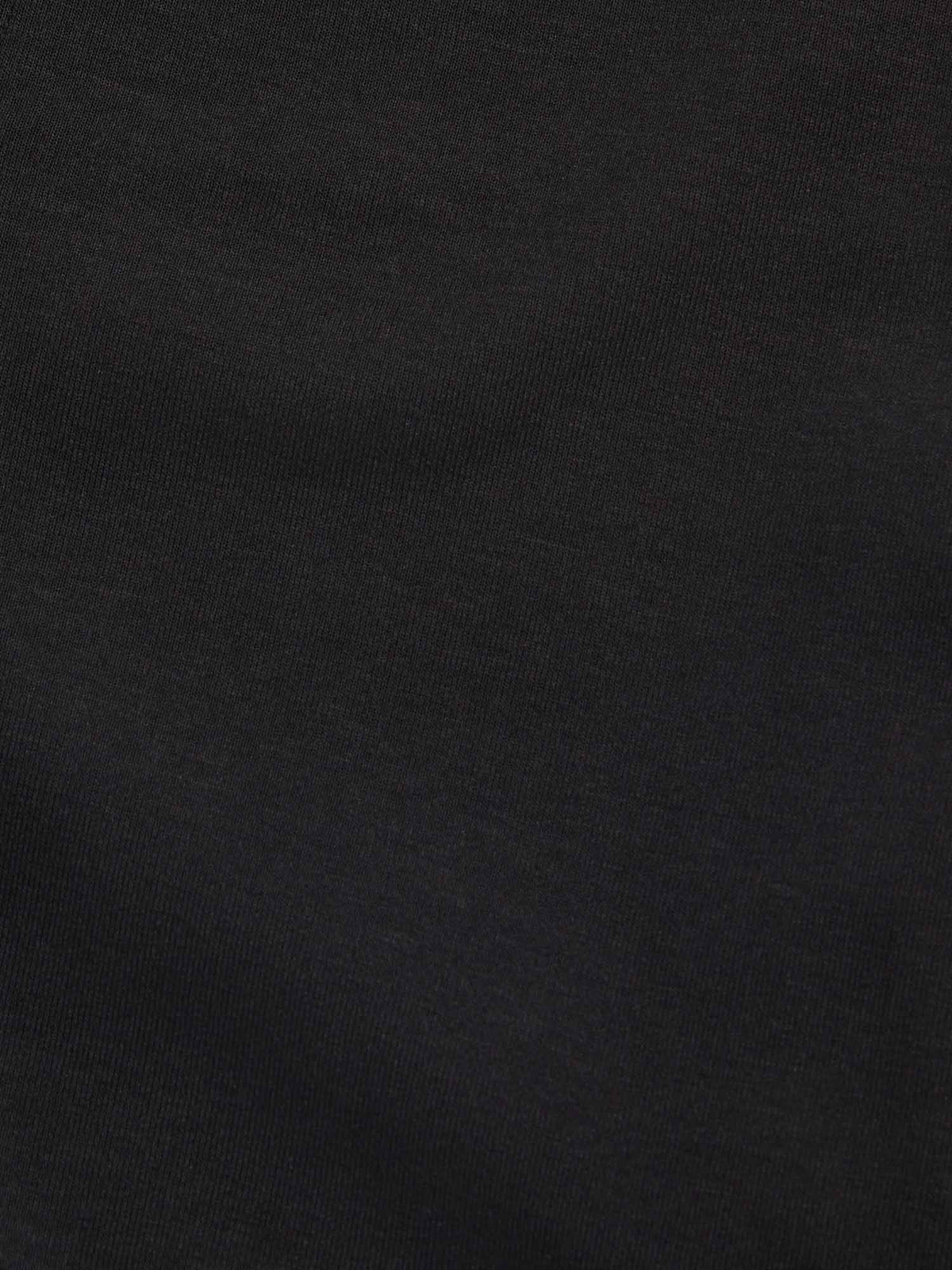 Jersey Interlock Zip Funnel Sweat in Black