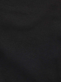 Jersey Interlock Zip Funnel Sweat in Black