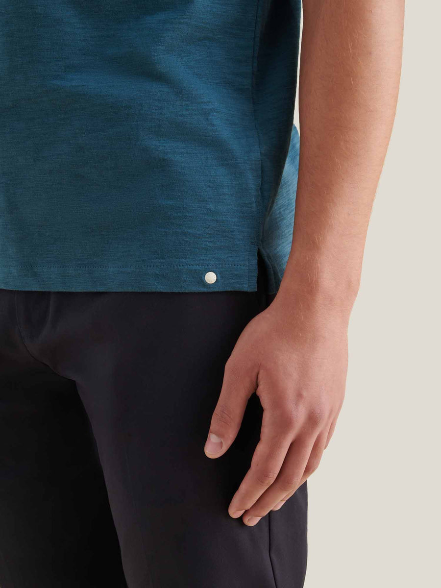 Slub Jersey Polo Shirt in Stargazer
