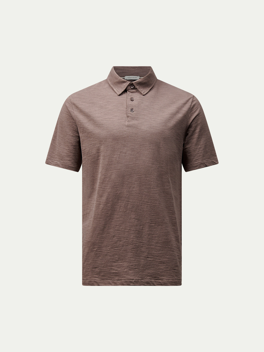 Mercerised Cotton Polo Shirt Iron