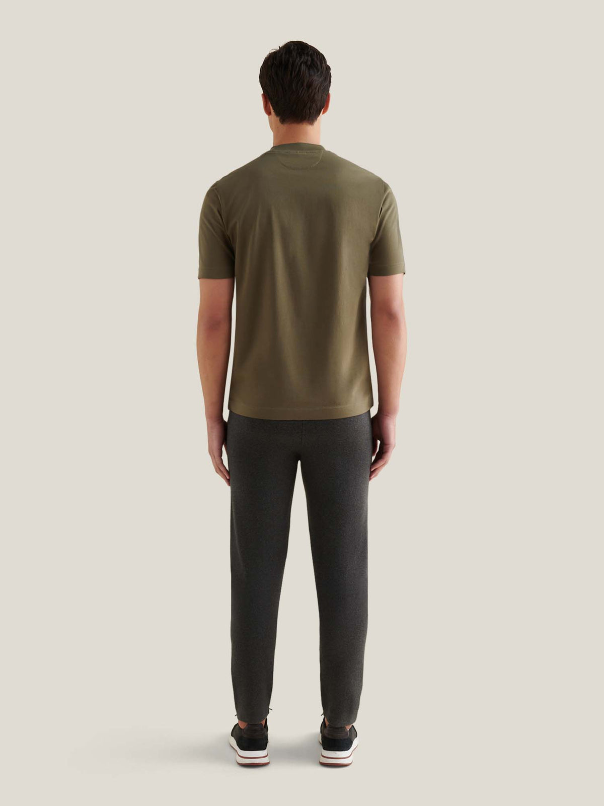 Devonshire Mercerised Cotton T-Shirt in Sea Turtle