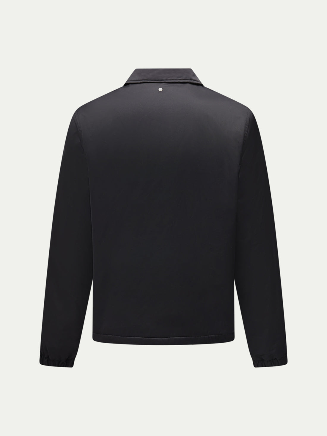 Peckham Rye Mens Light Padded Collar Bomber Jacket in Black