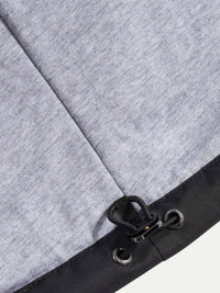 Light Padded Collar Bomber Jacket in Black