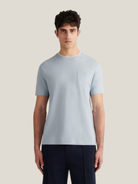 Cabana Pique Pocket T-Shirt in Blue Haze