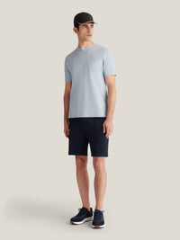 Cabana Pique Pocket T-Shirt in Blue Haze