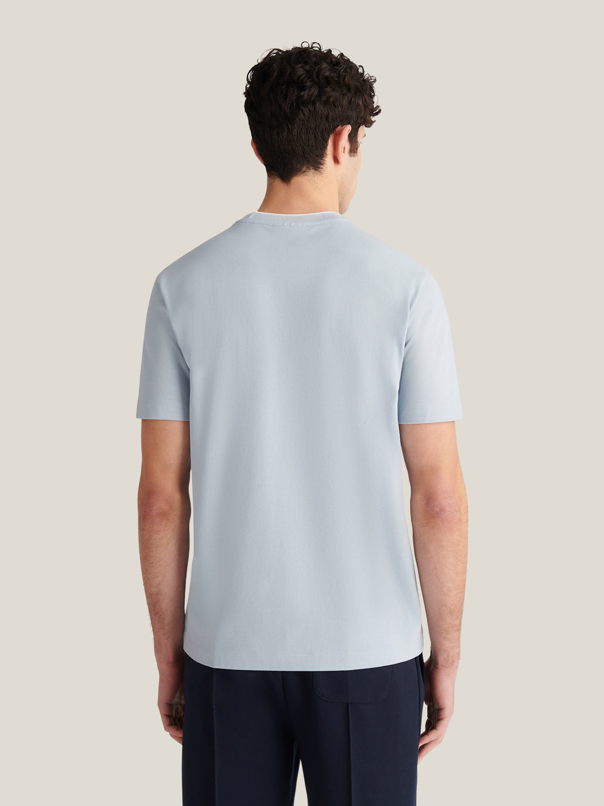 Cabana Pique Pocket T-Shirt in Blue Haze