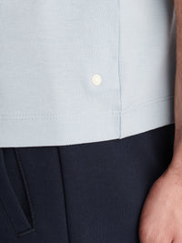 Cabana Pique Pocket T-Shirt in Blue Haze