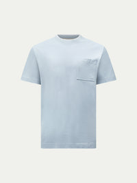 Cabana Pique Pocket T-Shirt in Blue Haze
