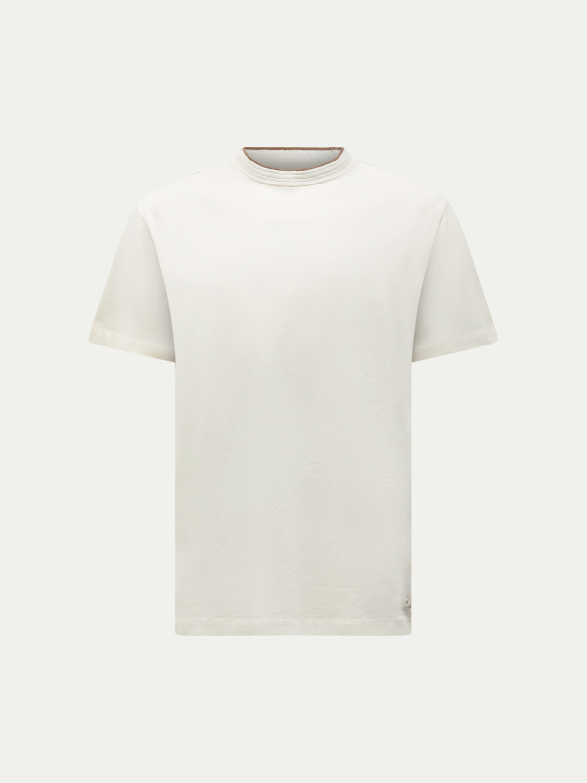 Rocco Box Fit T-Shirt in Egret