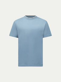 Rocco Box Fit T-Shirt in Blue Mirage