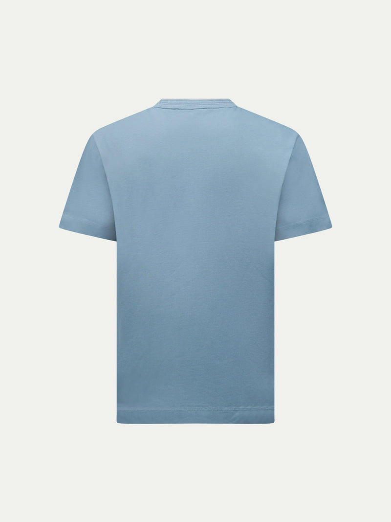 Rocco Box Fit T-Shirt in Blue Mirage