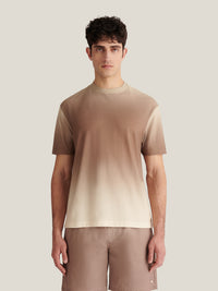 Belvedere Gradient Print T-Shirt in Caribou