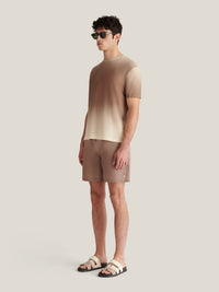 Belvedere Gradient Print T-Shirt in Caribou