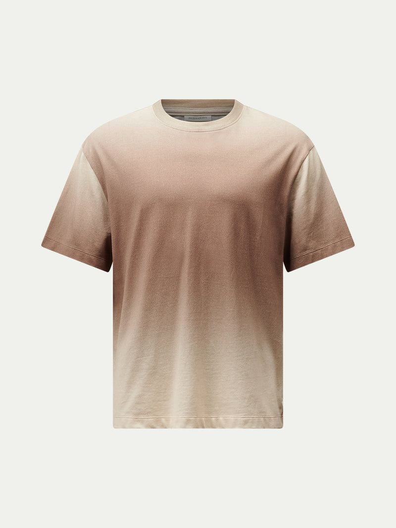 Belvedere Gradient Print T-Shirt in Caribou