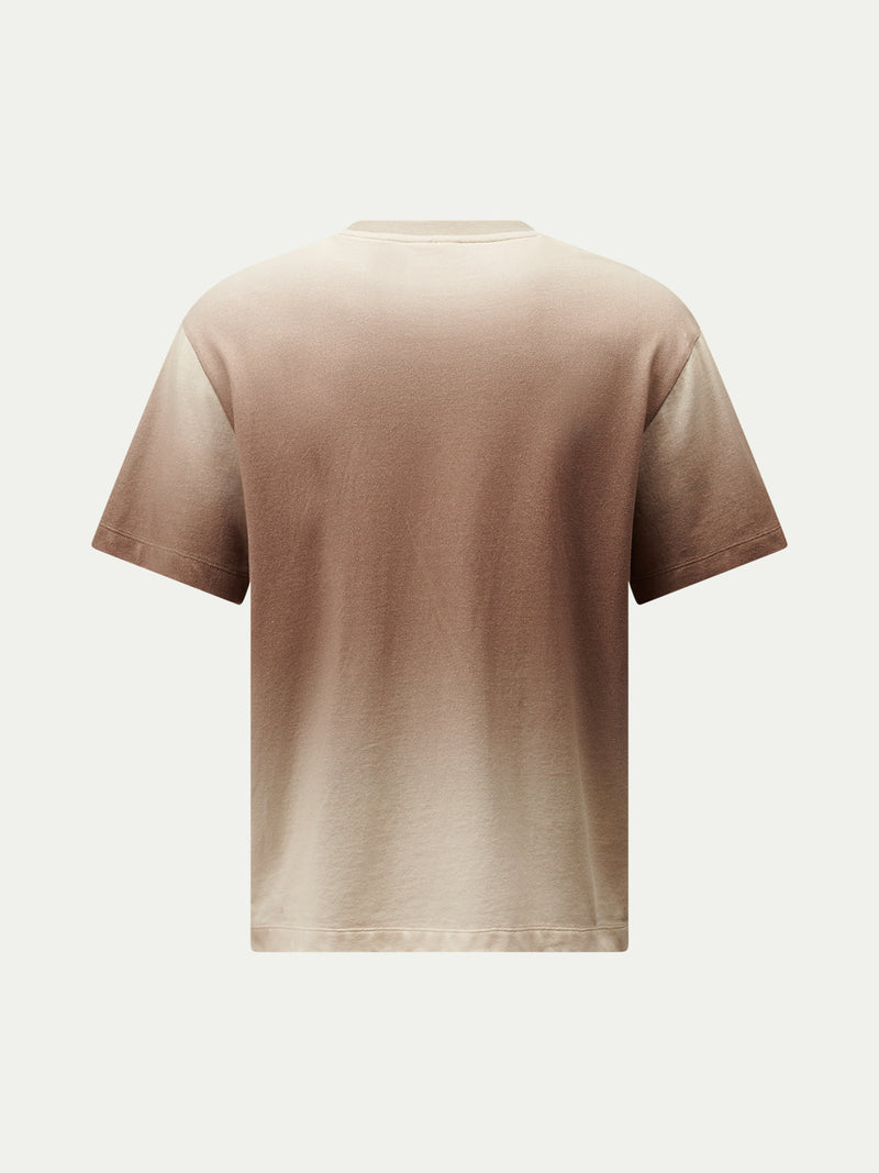 Belvedere Gradient Print T-Shirt in Caribou