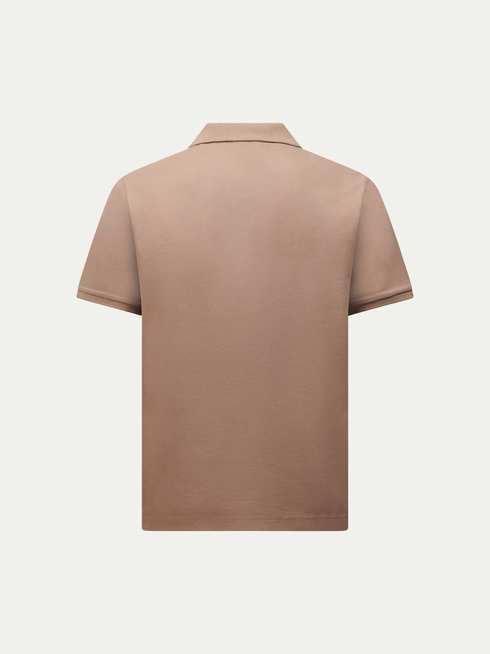 Portofino Open Collar Polo in Caribou – Peckham Rye