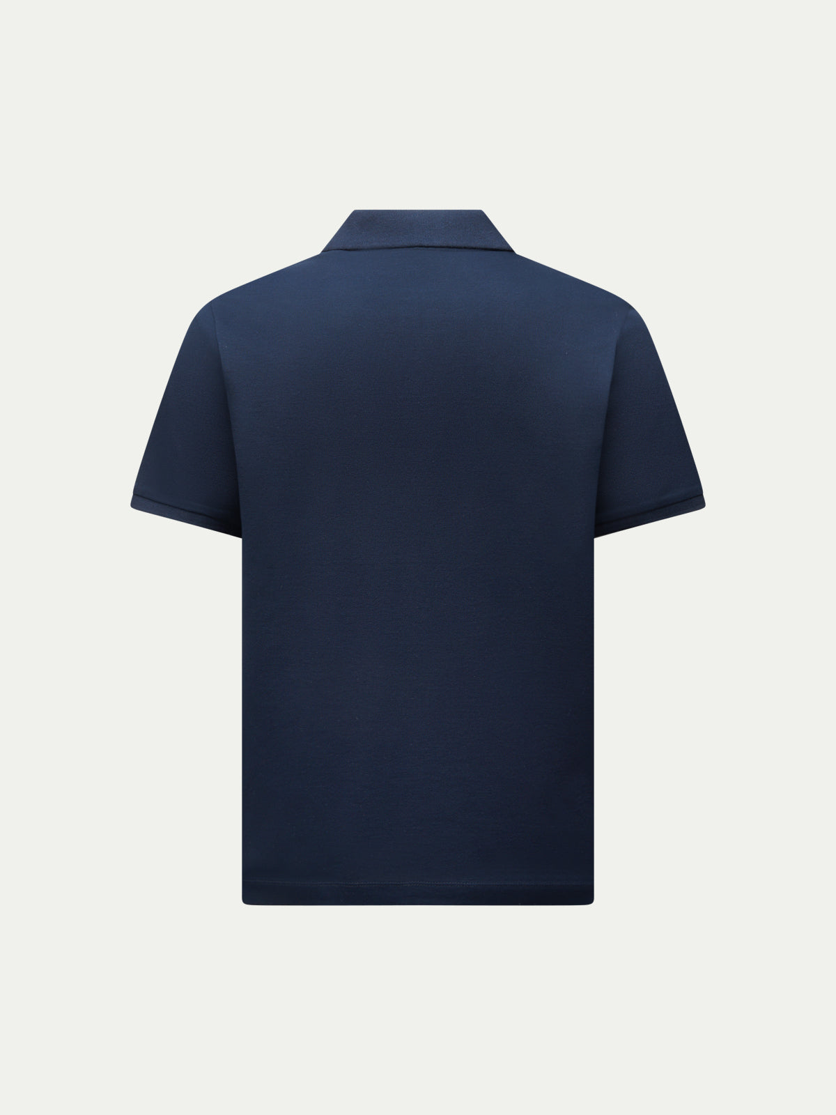 Portofino Open Collar Polo in Dark Sapphire Navy