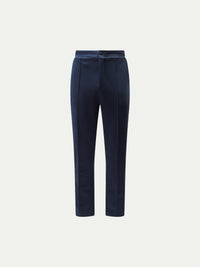Riva Jersey Interlock Trouser in Dark Sapphire Navy