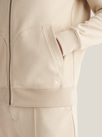 Riva Zip Hooded Jacket in Peyote