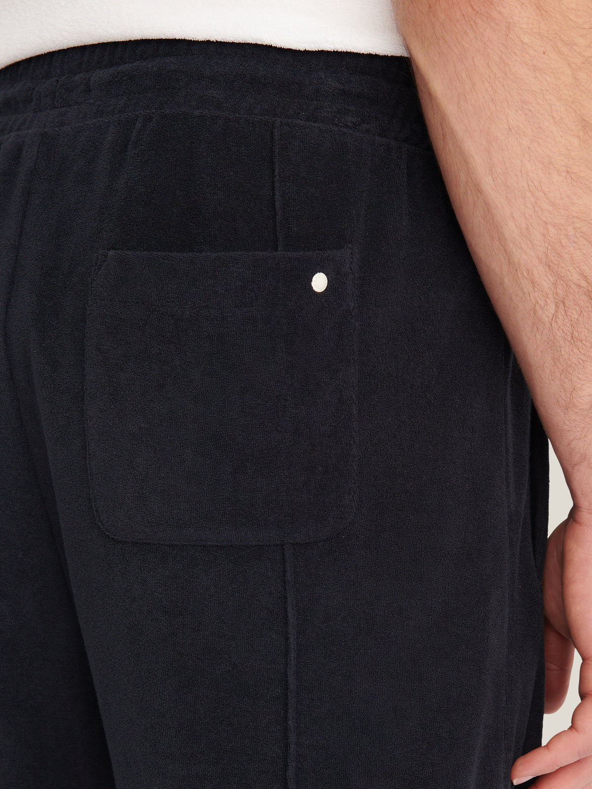 Bagni Towelling Short in Dark Sapphire Navy