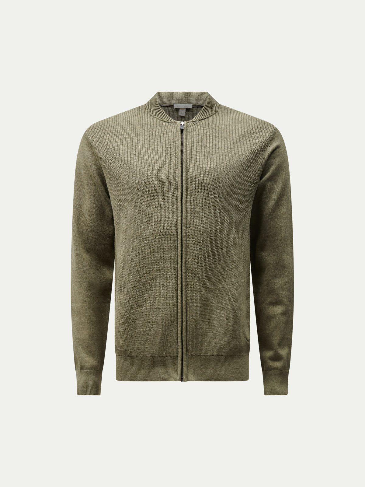 Milano Cardigan Knit Bomber in Tea Leaf