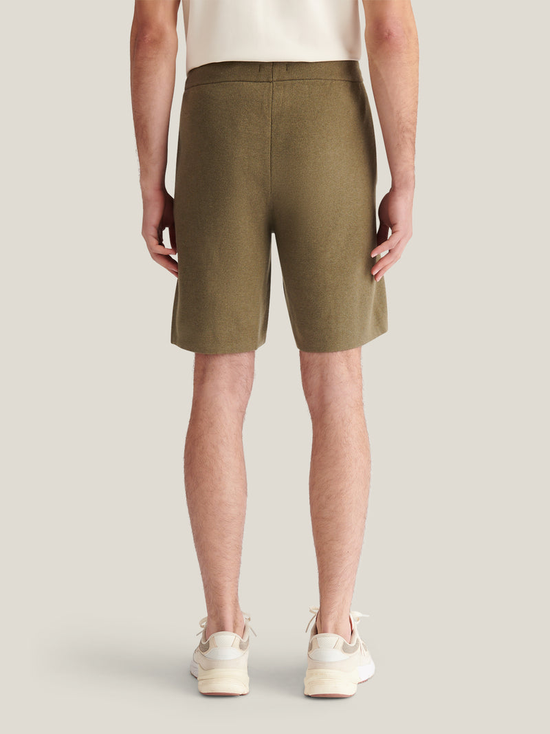 Milano Knit Short in Tea Leaf