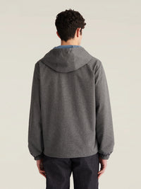 Sloane Reversible Hooded Jacket in Blue Mirage