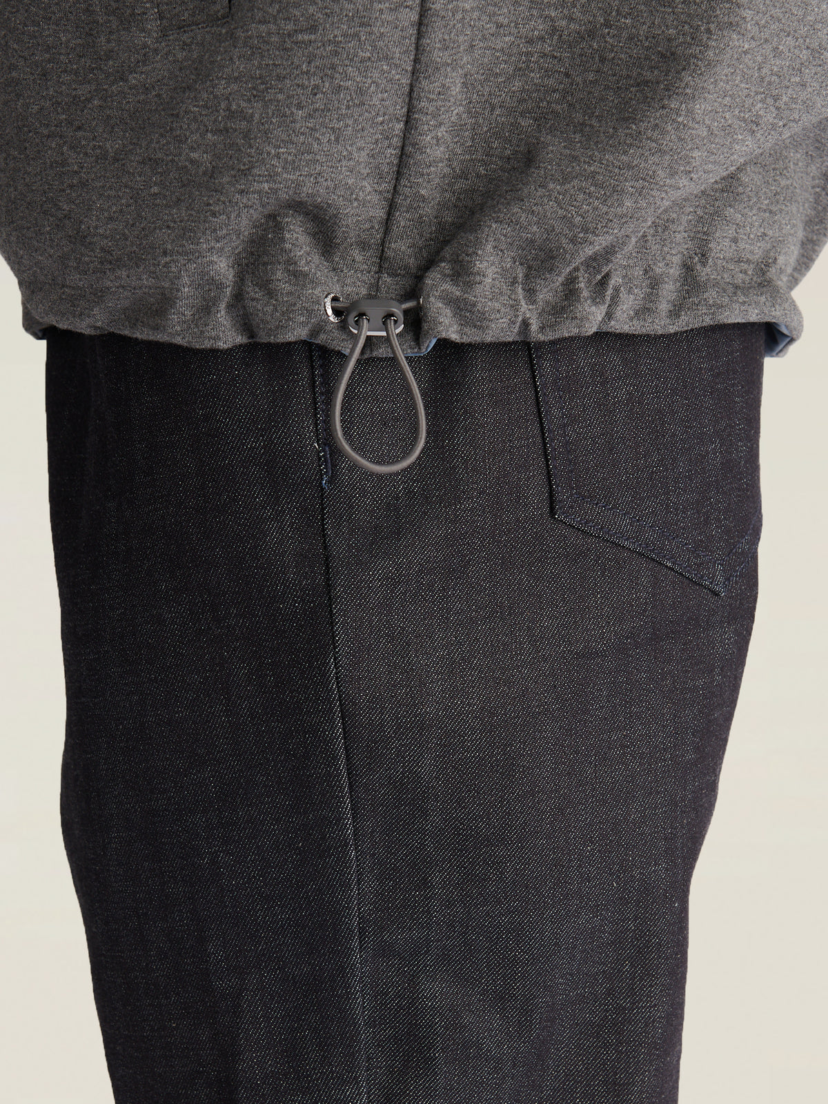 Sloane Reversible Hooded Jacket in Blue Mirage