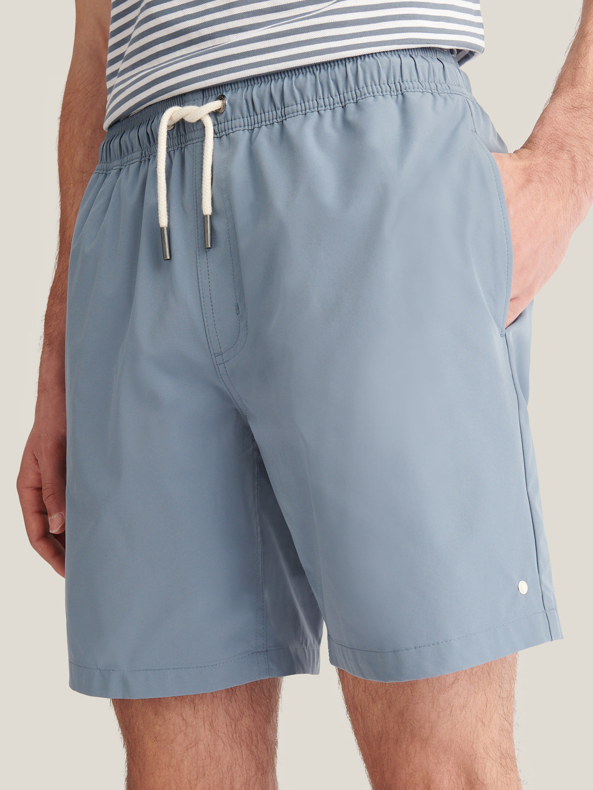 Levanto Drawstring Swim Short in Blue Mirage