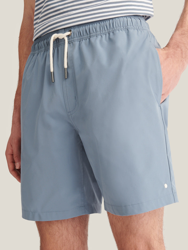 Levanto Drawstring Swim Short in Blue Mirage