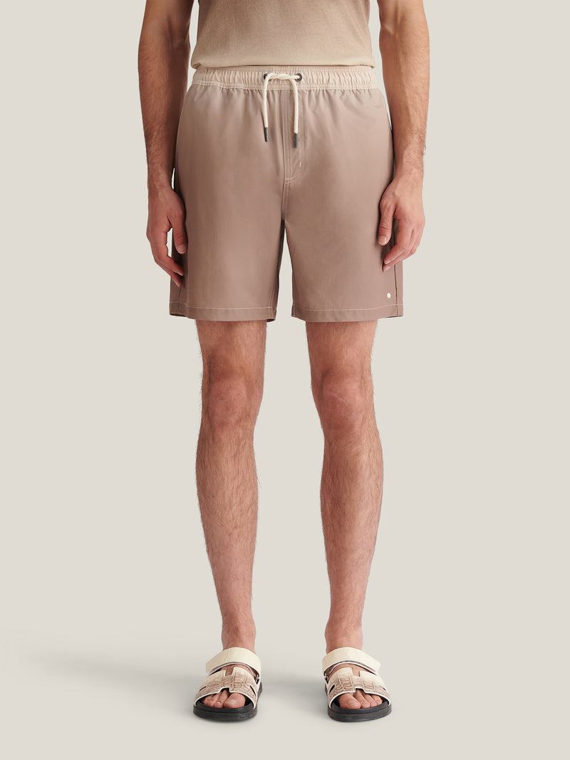 Belvedere Gradient Print Swim Short in Caribou
