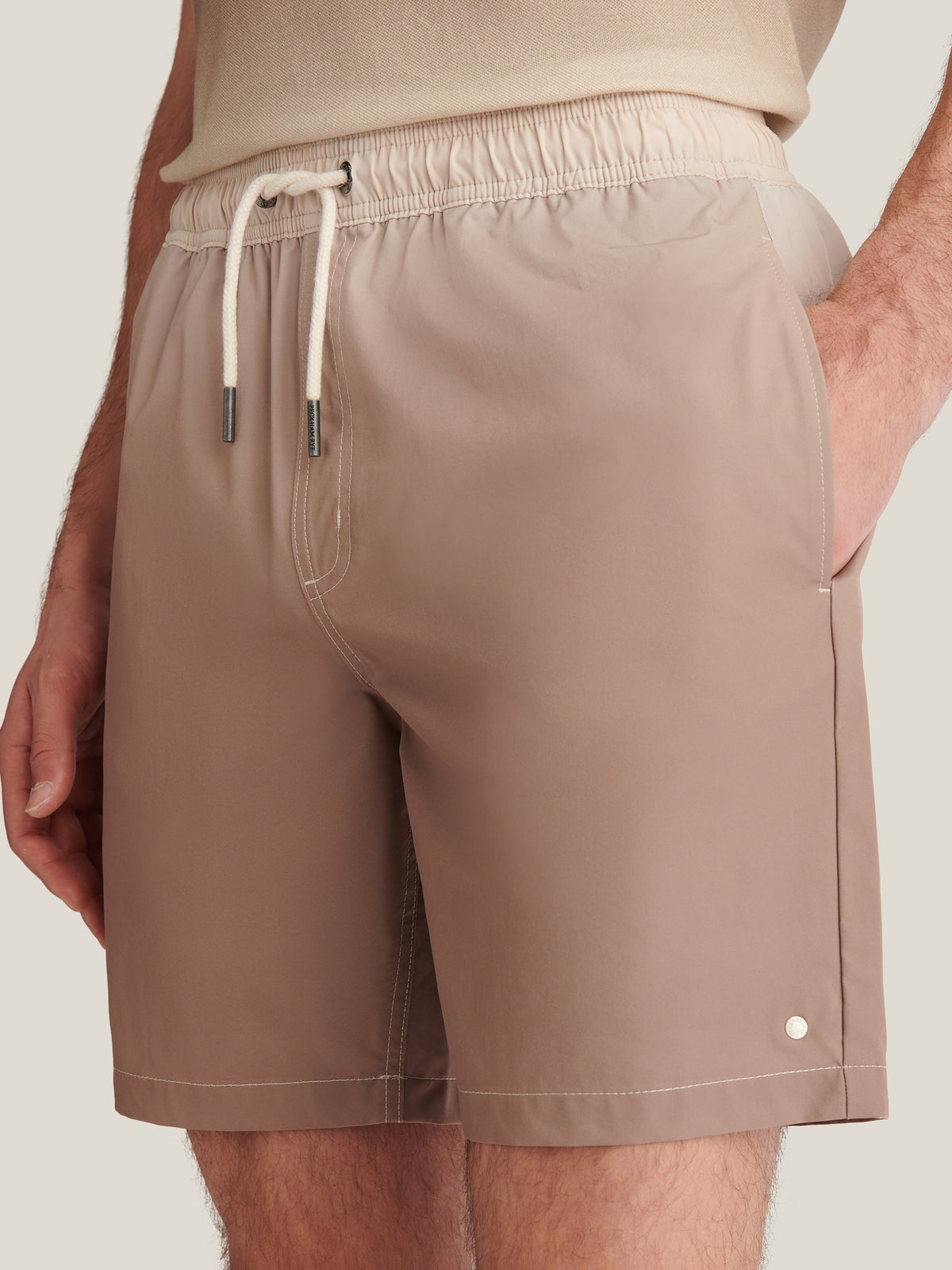 Belvedere Gradient Print Swim Short in Caribou