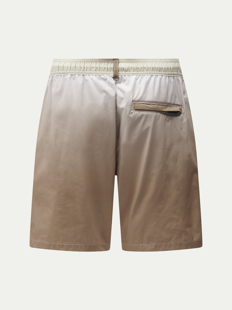 Belvedere Gradient Print Swim Short in Caribou