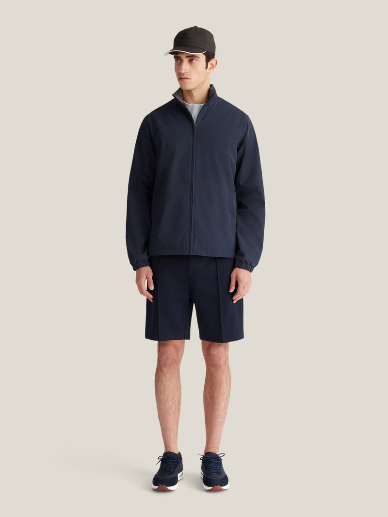 Versailles Zip Jacket in Dark Sapphire Navy