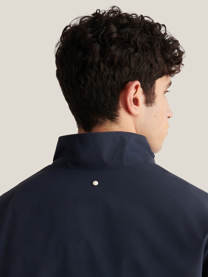 Versailles Zip Jacket in Dark Sapphire Navy